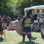 Combat à l'ancienne organisé par le comité des fêtes de Peyroules