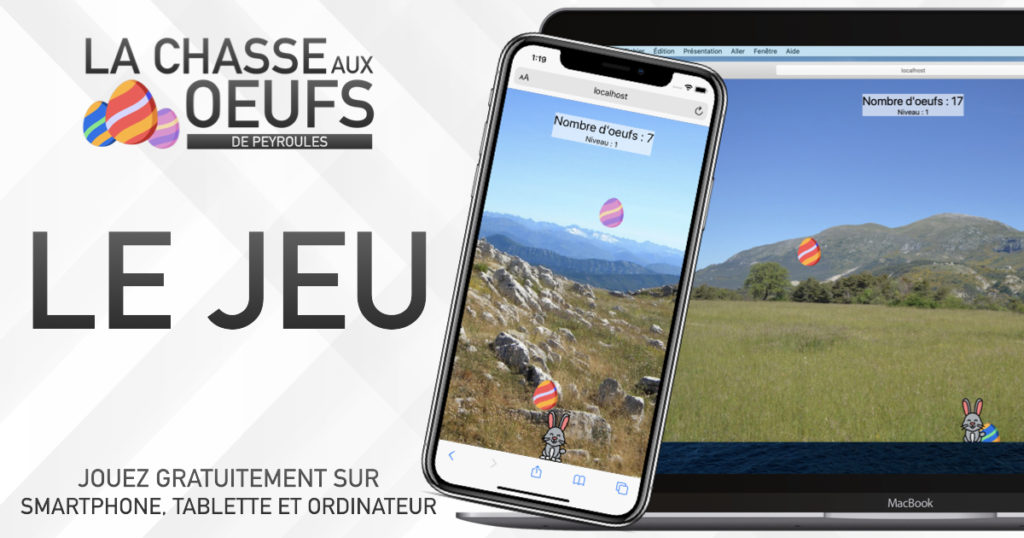 Chasse aux oeufs le jeu